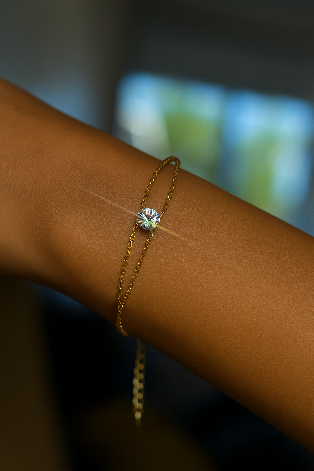 Bracelet Éclat Pur – Moissanite