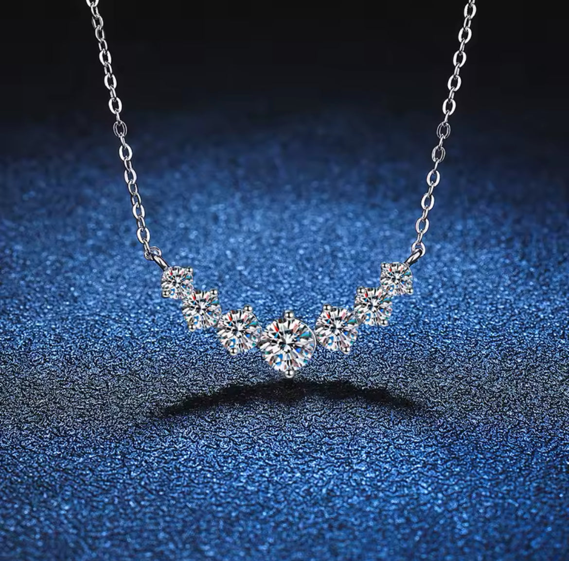 Collier Élégance Brillante – Moissanite & Argent 925
