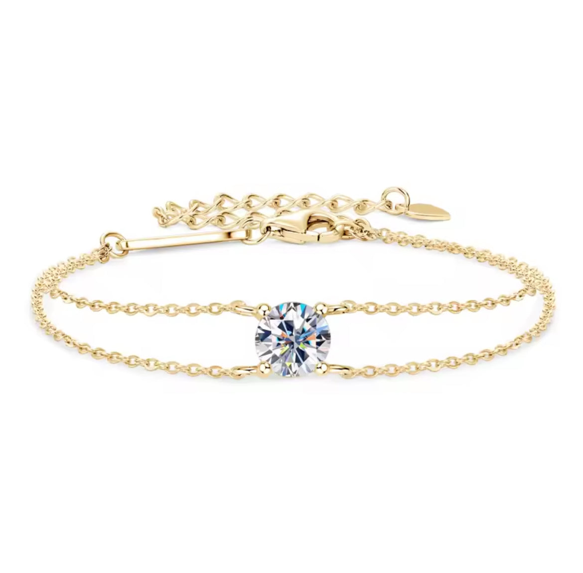 Bracelet Éclat Pur – Moissanite