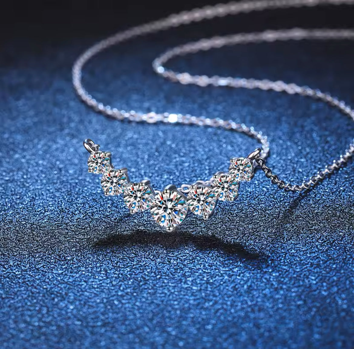 Collier Élégance Brillante – Moissanite & Argent 925