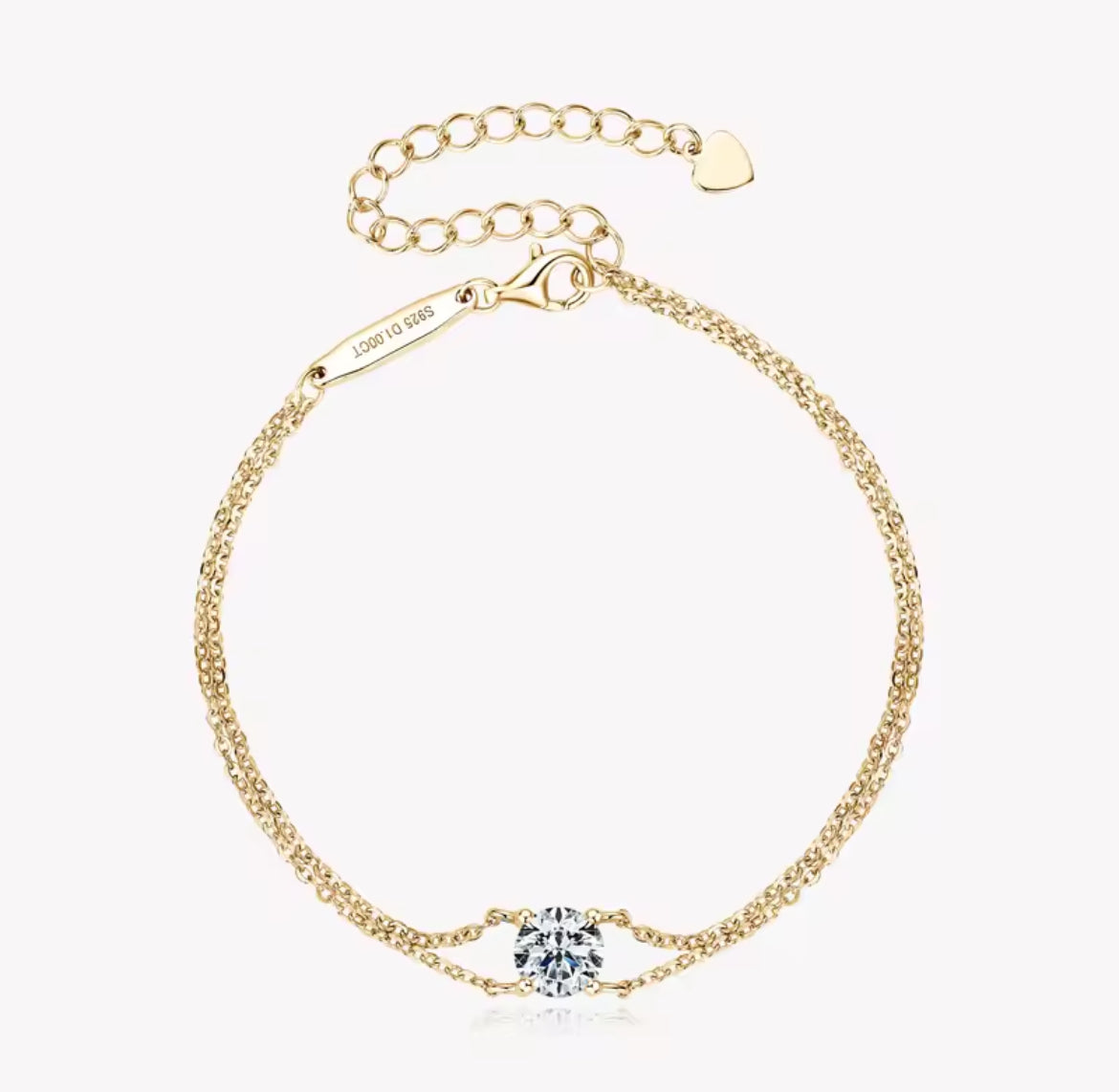 Bracelet Éclat Pur – Moissanite